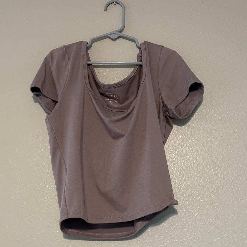 Hollister Women's Dusty Purple Blouse